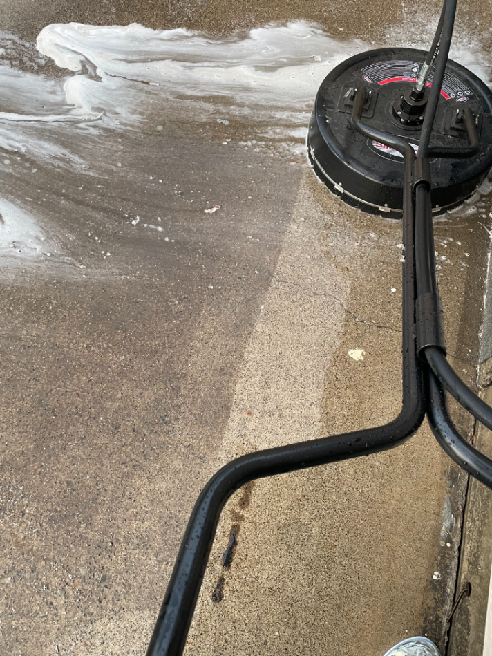 Hot Water Pressure Washing