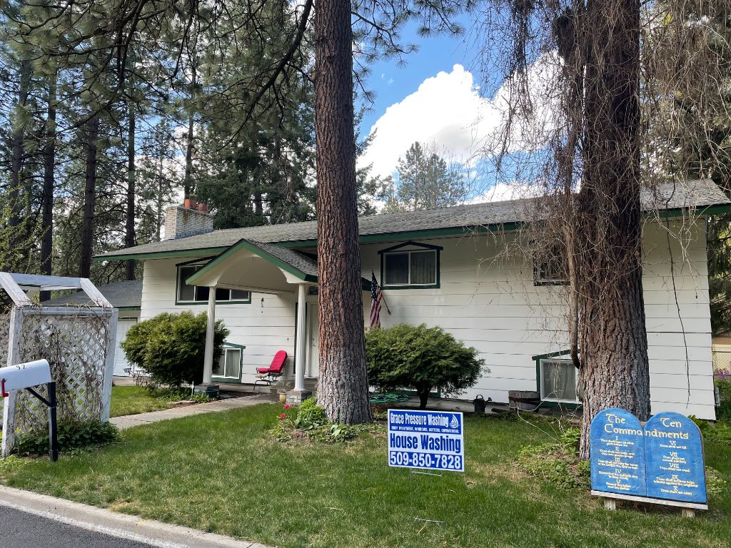 House Wash and Roof Treatment in Spokane, WA