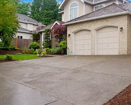 Driveway washing