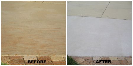 F9 fertilizer stain removal