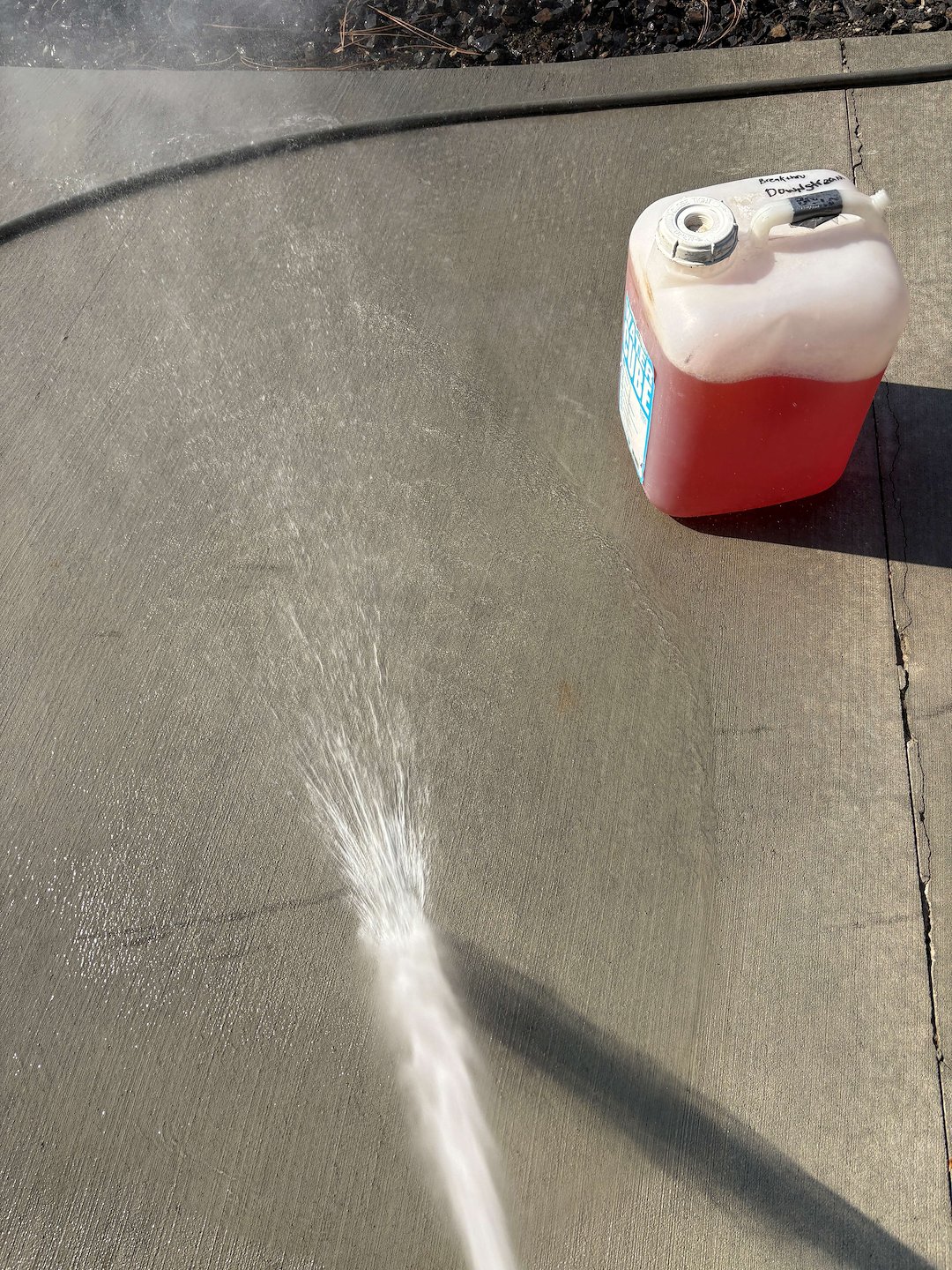 Brand New Concrete Cleaning