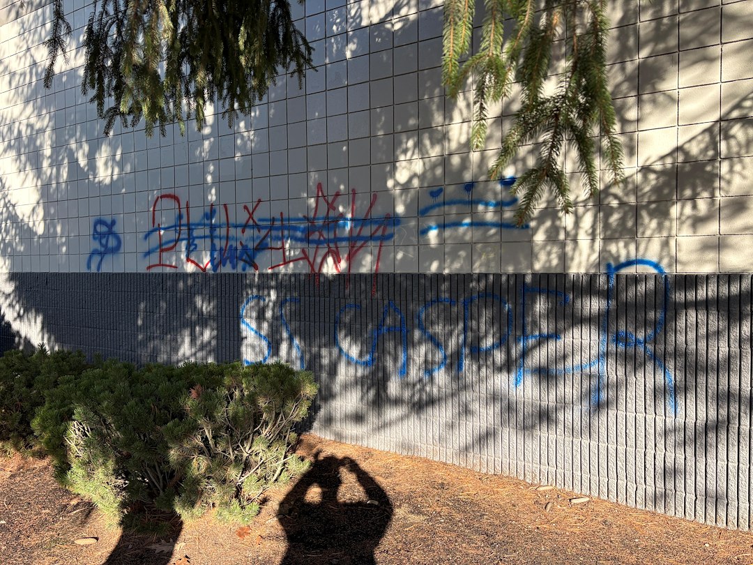 Impeccable Commercial Building Graffiti Cover-Up 