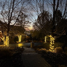 Lovely-Luminous-Tree-Wrapping-Christmas-Light-Installation-in-Spokane-WA 1