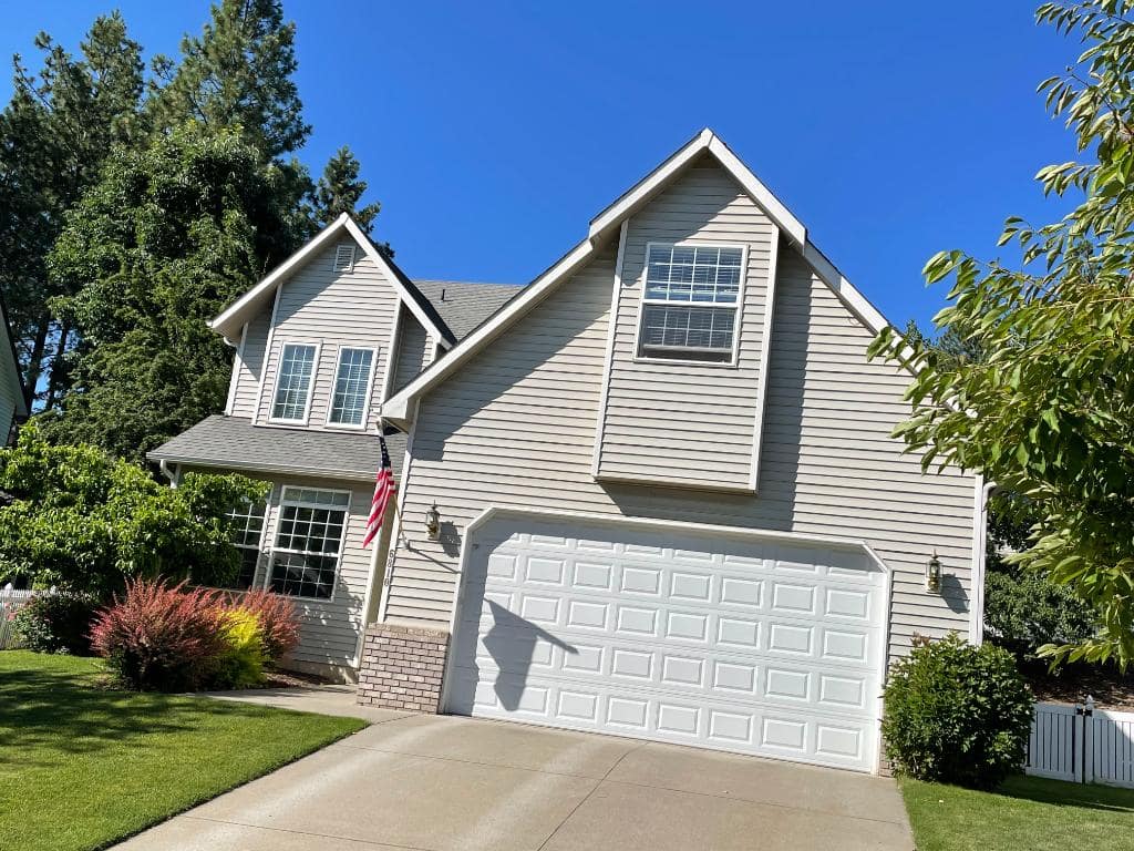 Outstanding Two Story Gutter Cleaning in Spokane, WA