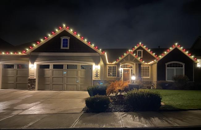 Quality Candy Cane Christmas Light Installation in Liberty Lake WA