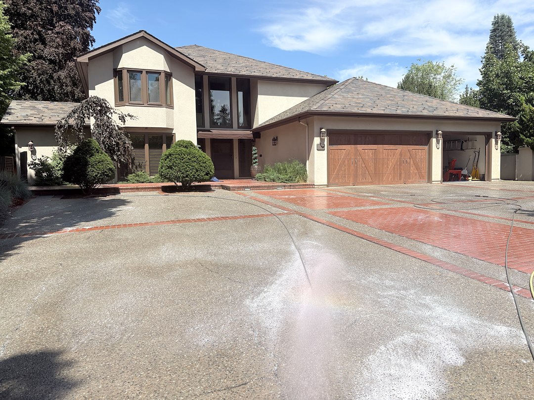 Revitalizing Brick Paver & Concrete Cleaning in Spokane, WA ✅
